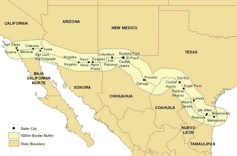 Constructing the U.S.-Mexico border